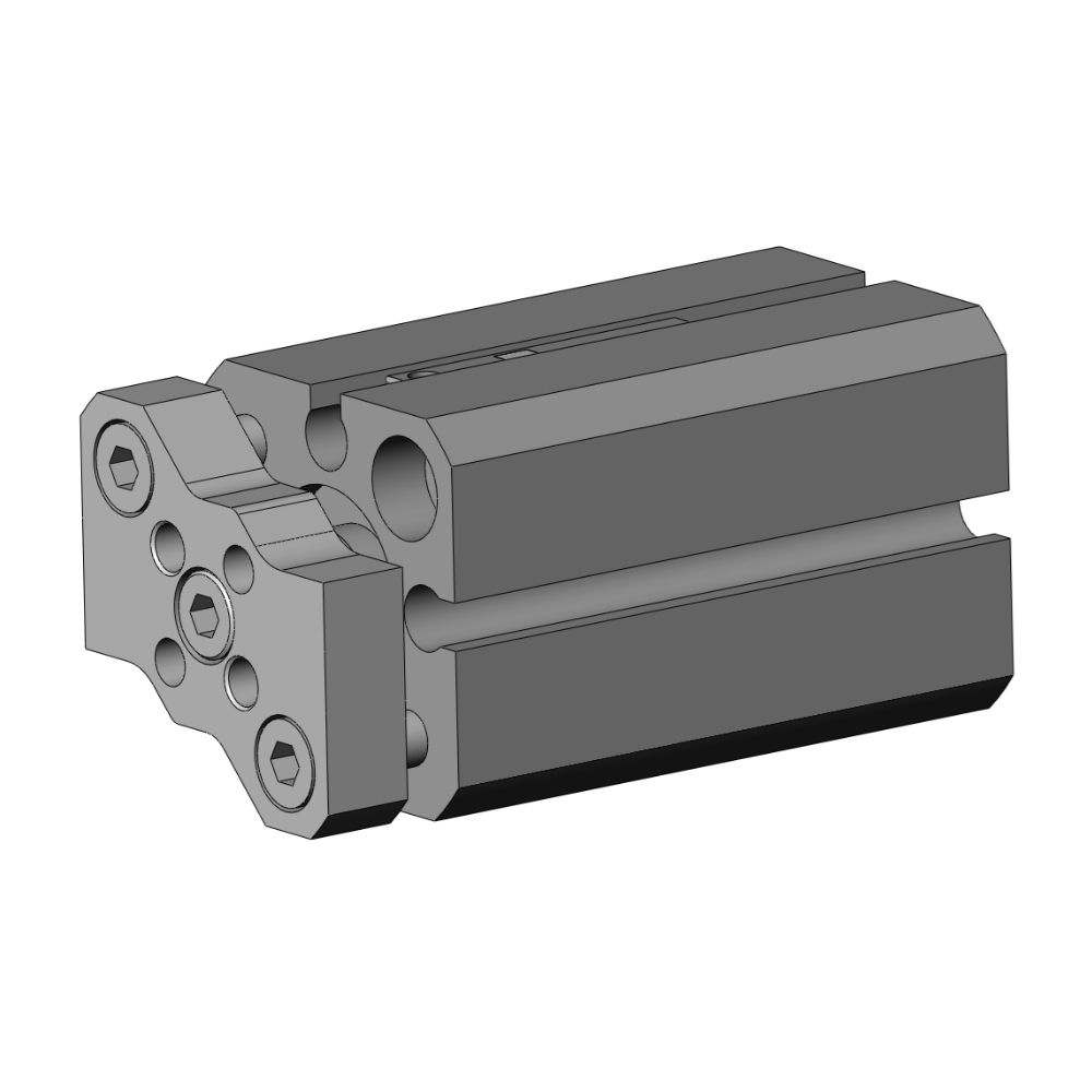 SMC_CDQMB12-20-M9N cyl, compact, auto-switch, CQM COMPACT GUIDE ROD CYLINDER