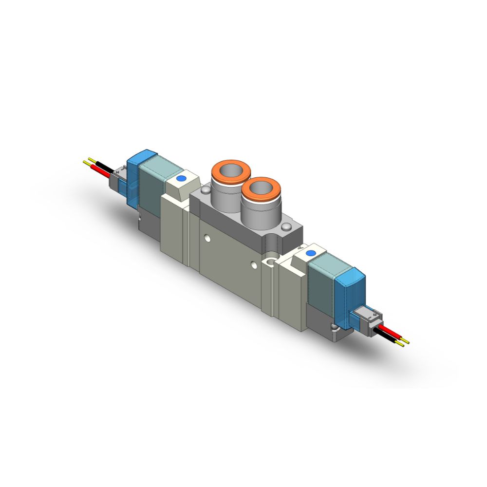 SMC SY5220-5LZ-C8 valve, dbl sol, body pt (dc)-ROAS MRO