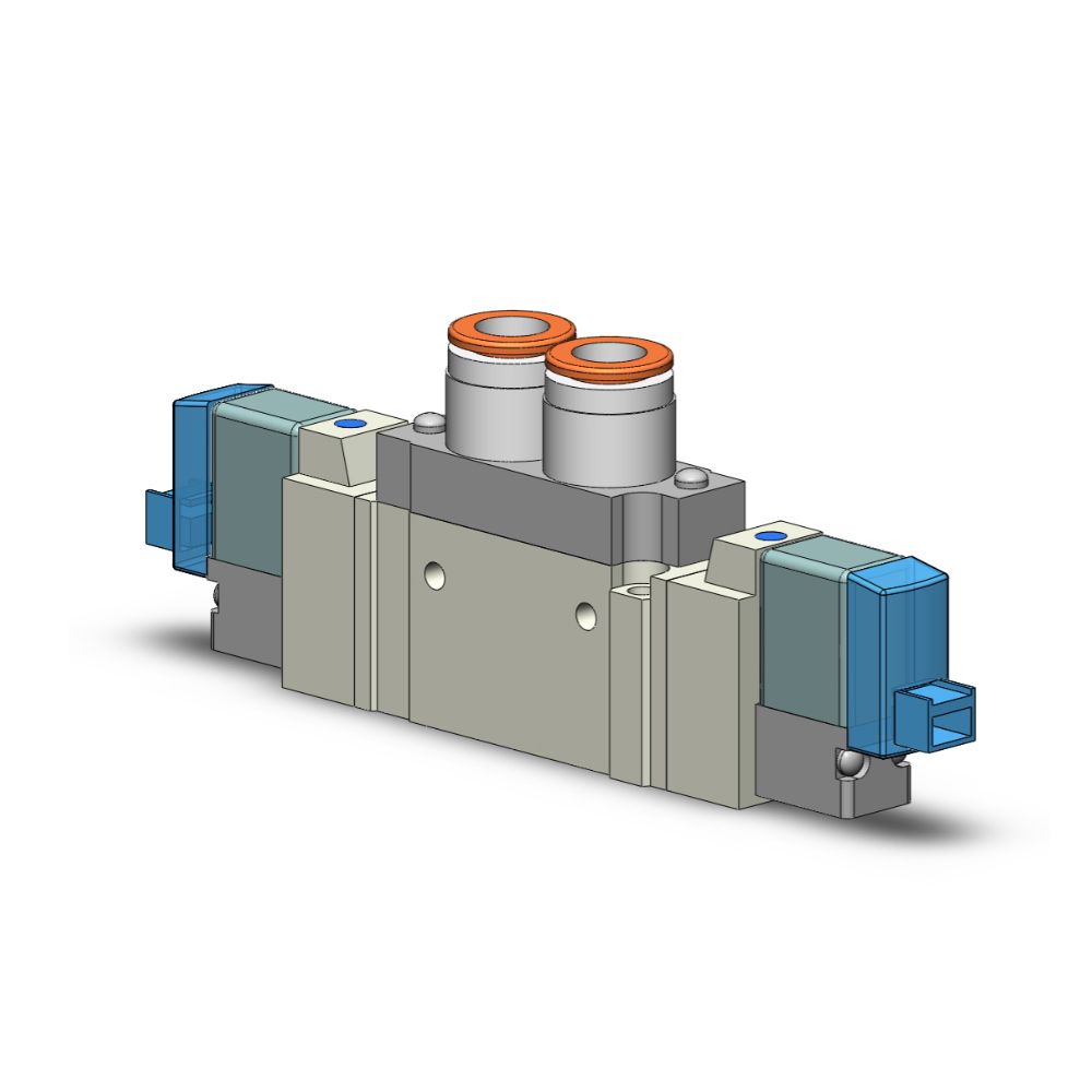 SMC SY5220-5LOZ-C8 valve, dbl sol, body pt (dc)-ROAS MRO