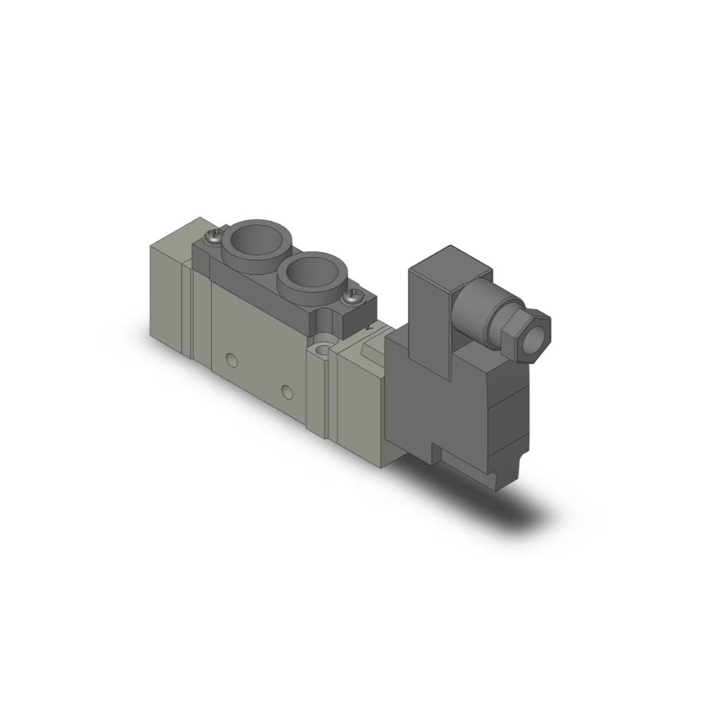 SMC SY7120-4DZ-02 valve-ROAS MRO, sgl sol, body pt, din