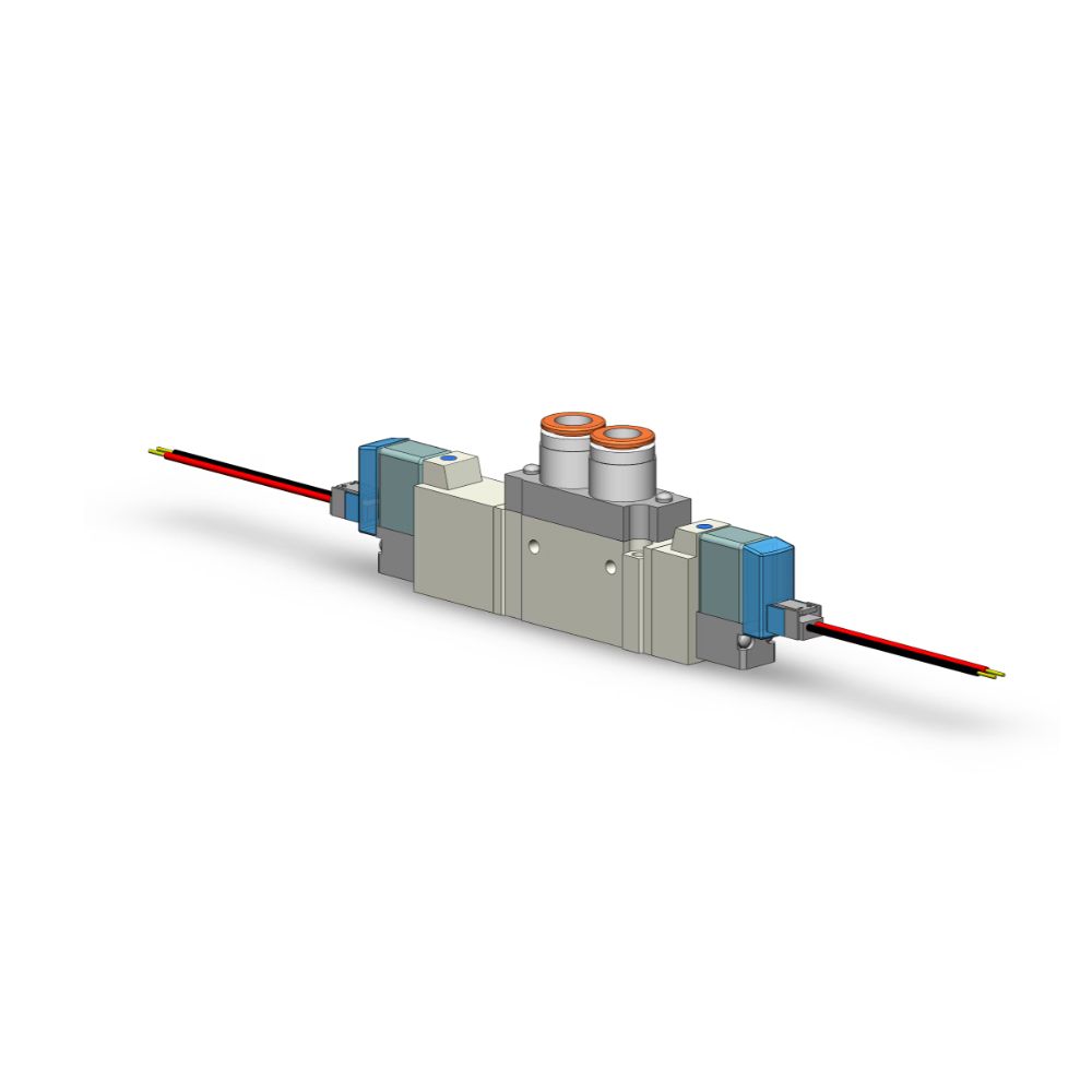 SMC SY5420-5LZ-C8 valve-ROAS MRO, dbl sol, body pt (dc)