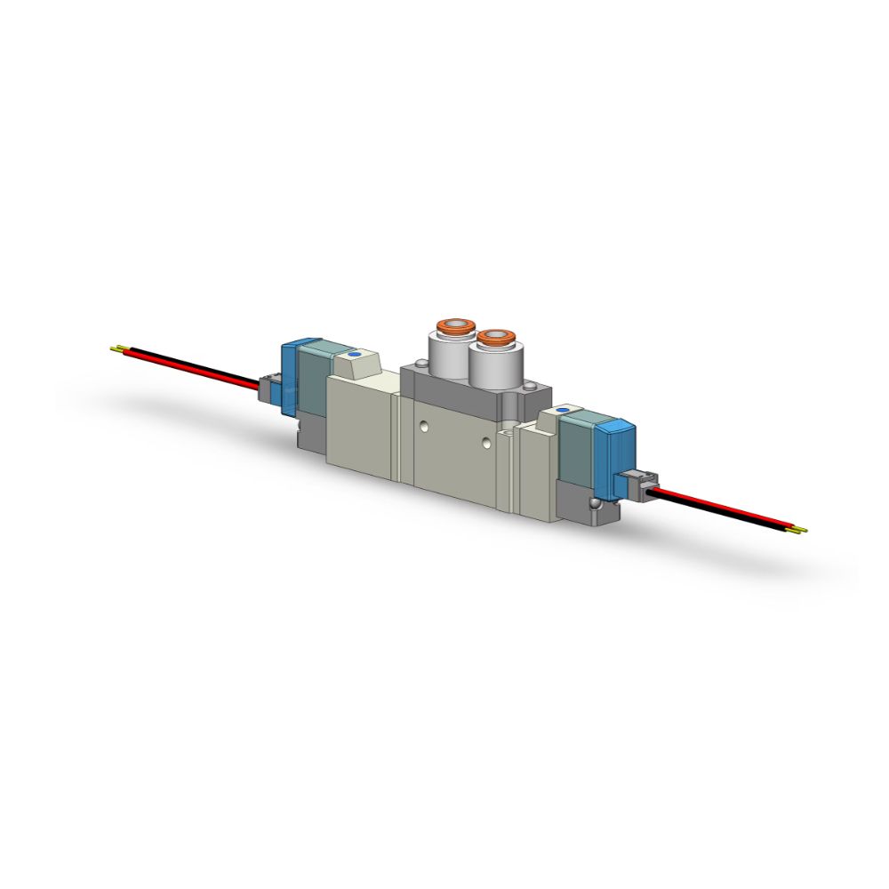 SMC SY5420-5LZ-C4 valve-ROAS MRO, dbl sol, body pt (dc)