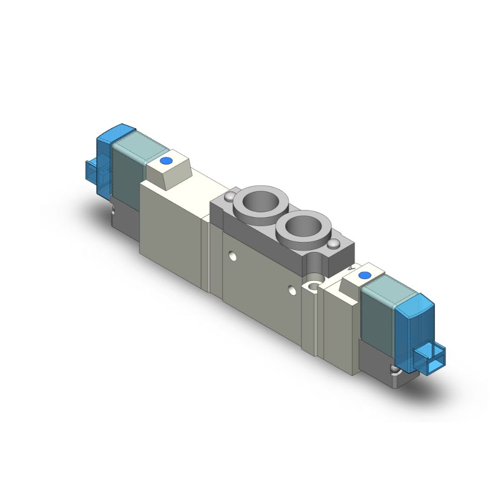 SMC SY5420-5LOZ-01 valve-ROAS MRO, dbl sol, body pt (dc)