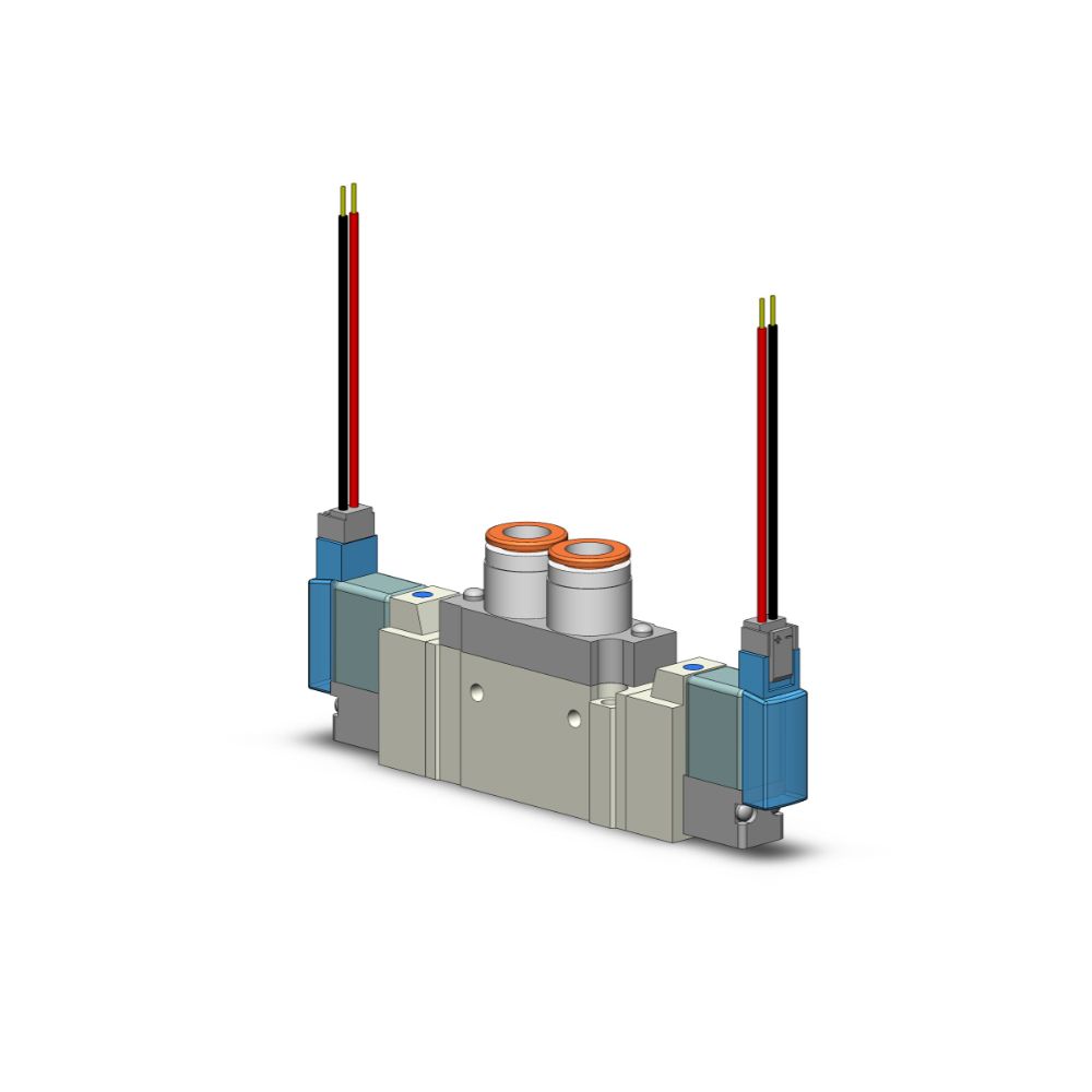 SMC SY5220-5MZ-C8 valve-ROAS MRO, dbl sol, body pt (dc)
