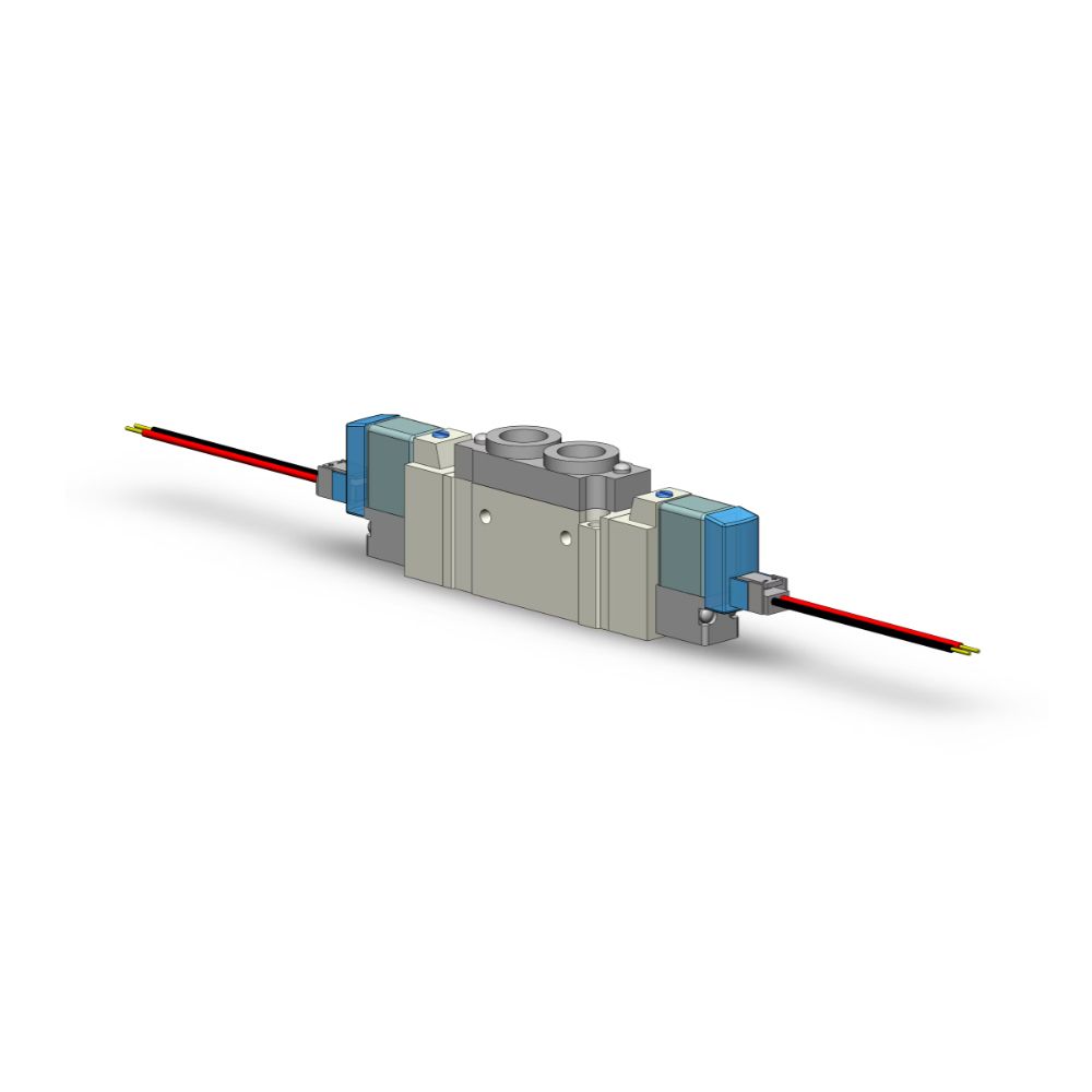 SMC SY5220-5LZD-01 valve-ROAS MRO, dbl sol, body pt (dc)