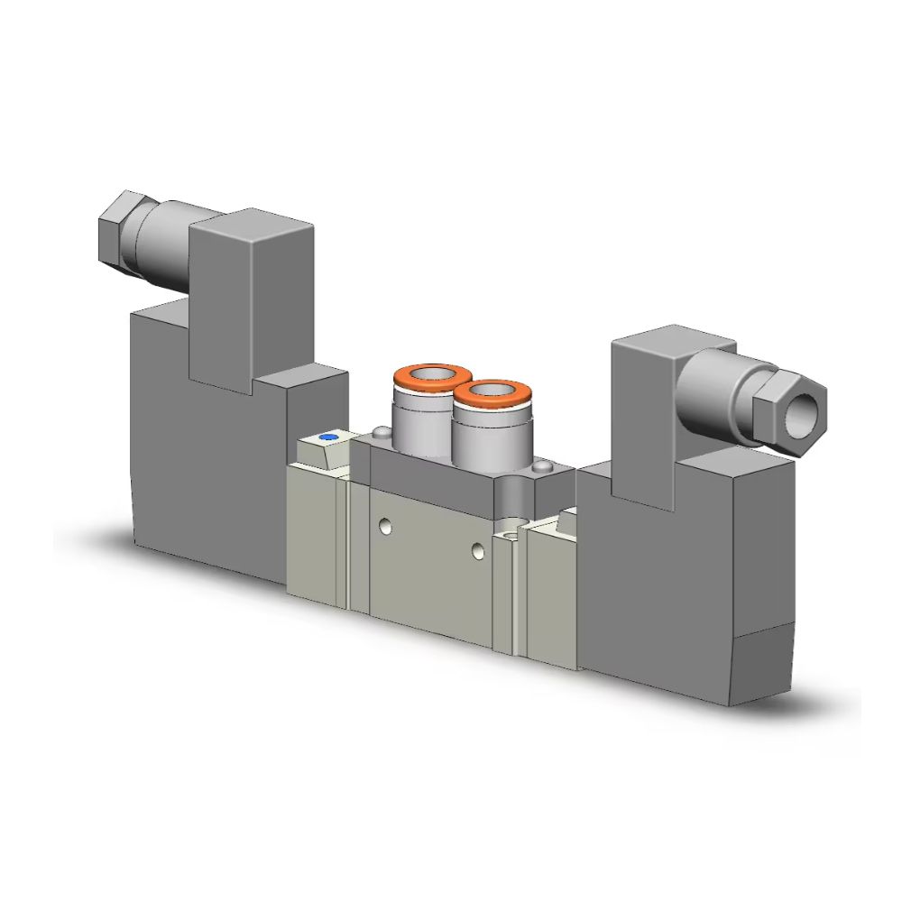 SMC SY5220-3DZ-C8 valve-ROAS MRO, dbl sol, body pt, din