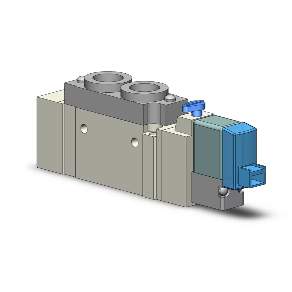 SMC SY5120-5LOZE-01 valve-ROAS MRO, sgl sol, body pt (dc)