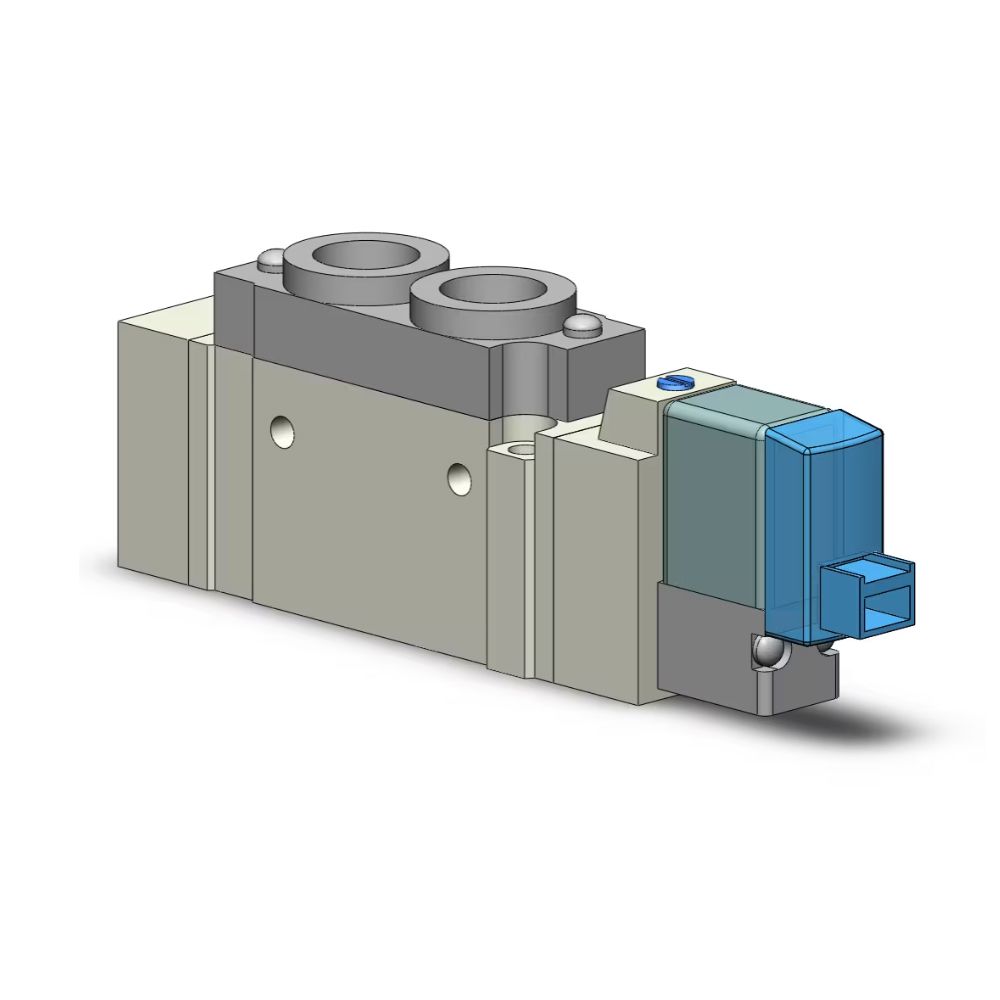 SMC SY5120-5LOZD-01 valve-ROAS MRO, sgl sol, body pt (dc)