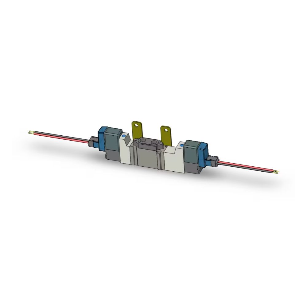 SMC SY3320-5LZ-M5-F2 valve-ROAS MRO, dbl sol, body pt (dc)