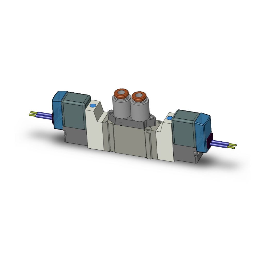 SMC SY3220-5G-C4 valve-ROAS MRO, dbl sol, body pt (dc)