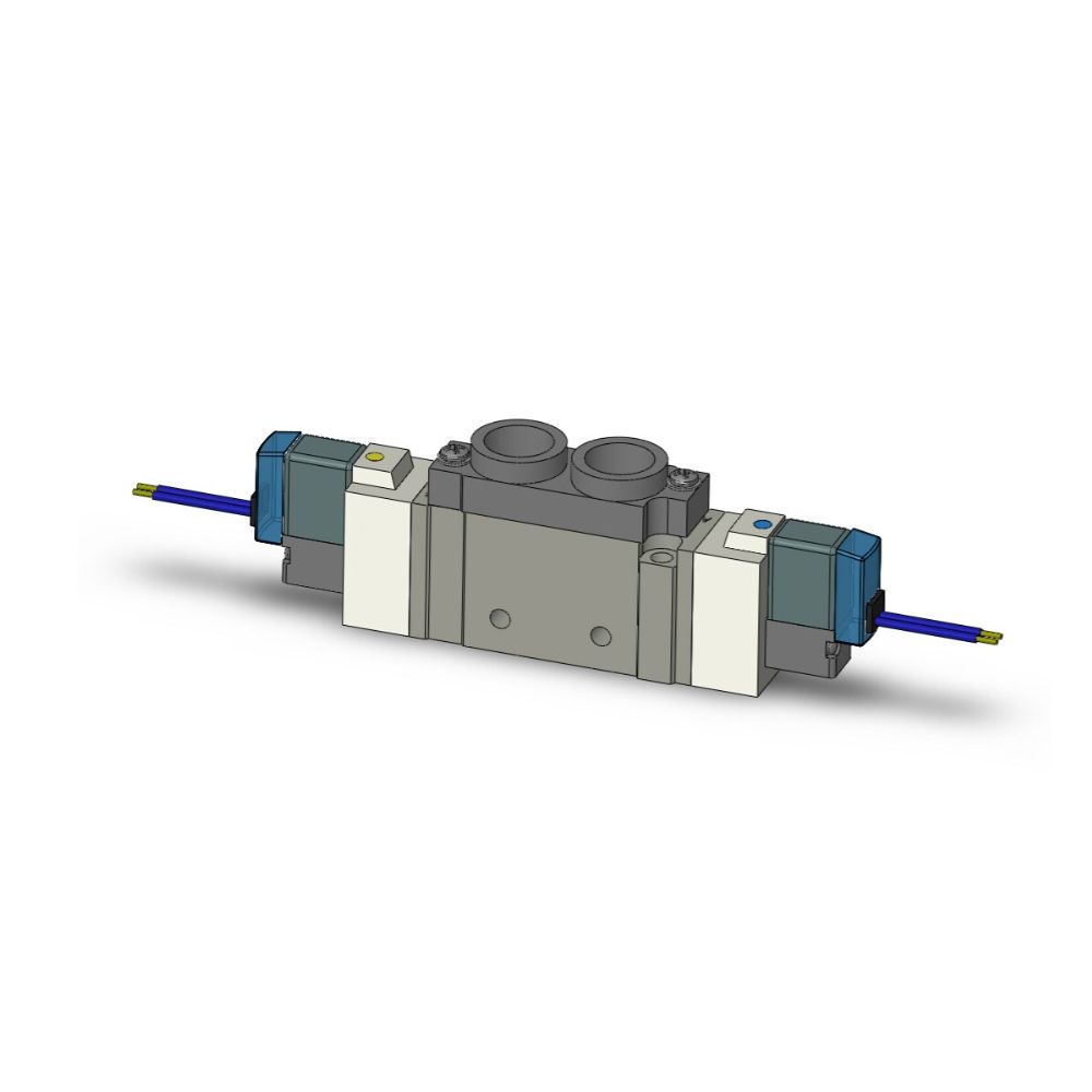 SMC SY7220-5G-02 valve-ROAS MRO, dbl sol, body pt (dc)