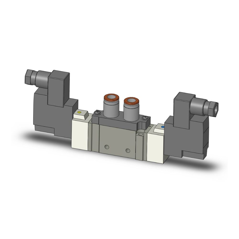 SMC SY7220-5DZ-C10 valve-ROAS MRO, dbl sol, body pt, din