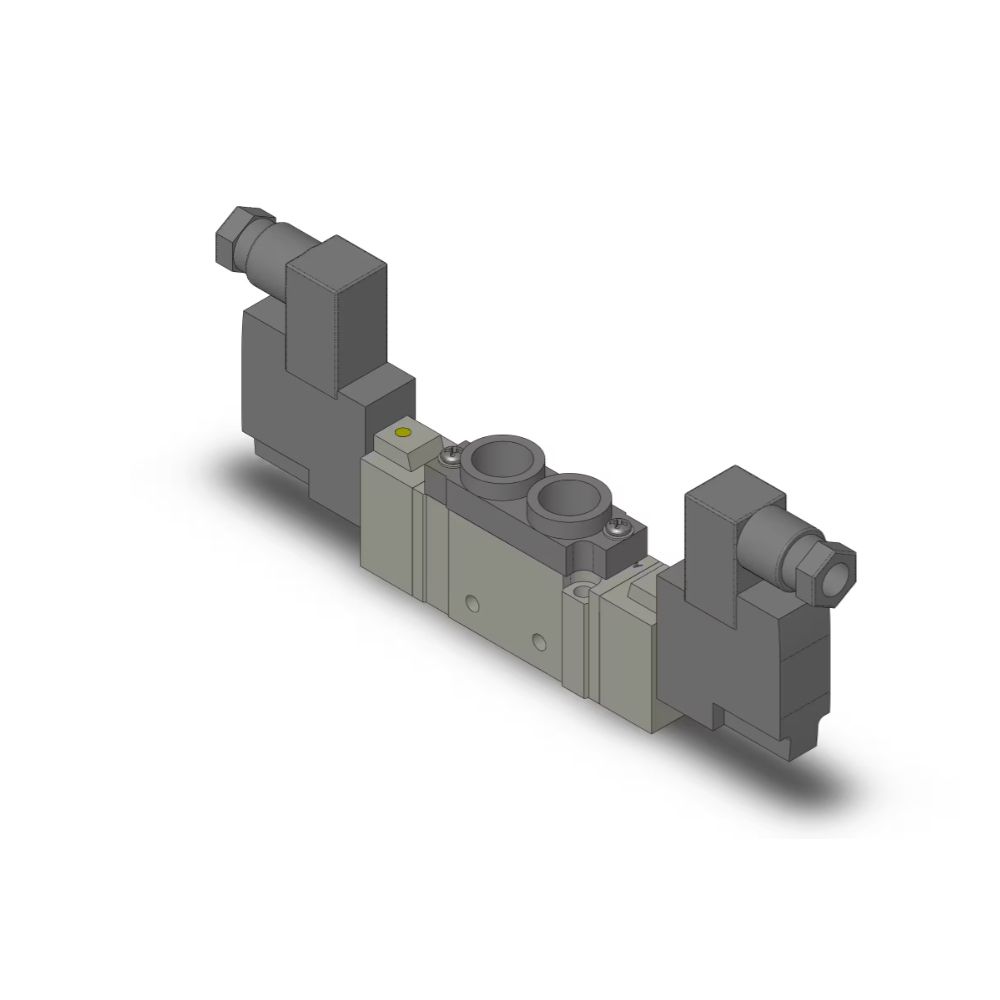 SMC SY7220-5D-02 valve-ROAS MRO, dbl sol, body pt, din