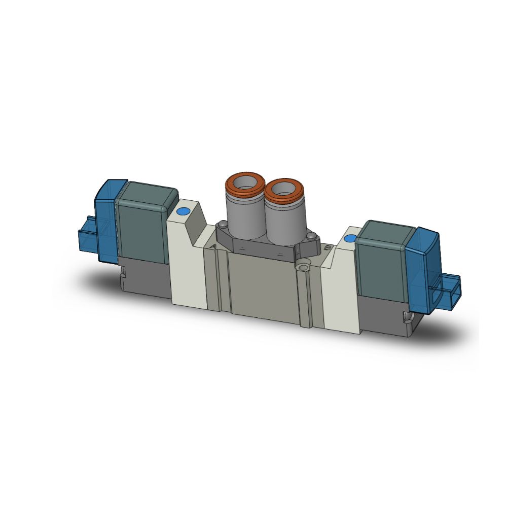 SMC SY3220-5LOZ-C6 valve, dbl sol, body pt (dc)-ROAS MRO