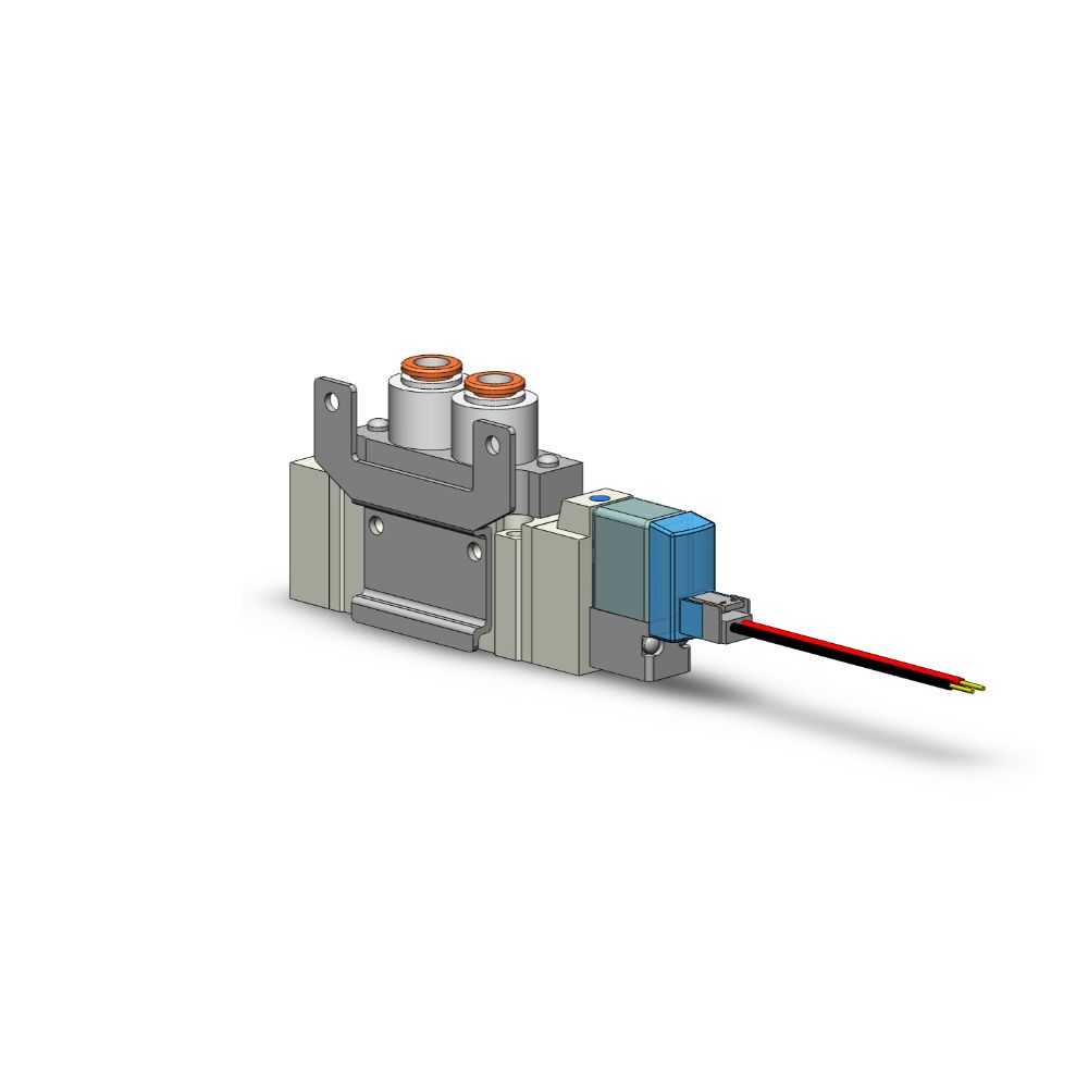 SMC SY5120-5LZ-C6-F2 valve, sgl sol, body pt (dc)-ROAS MRO