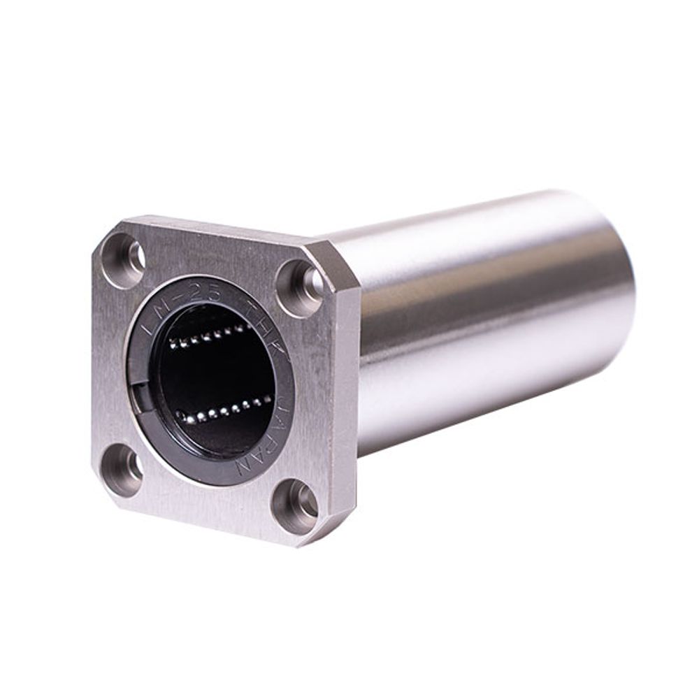 THK_LMK40LUU Rectangular Flanged Linear Ball Bearing - Double, Steel Housing, Long Type