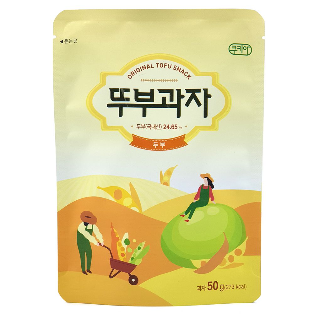 [COOKIA] Original tofu ja, high protein, snack, tofu snack_Made in Korea