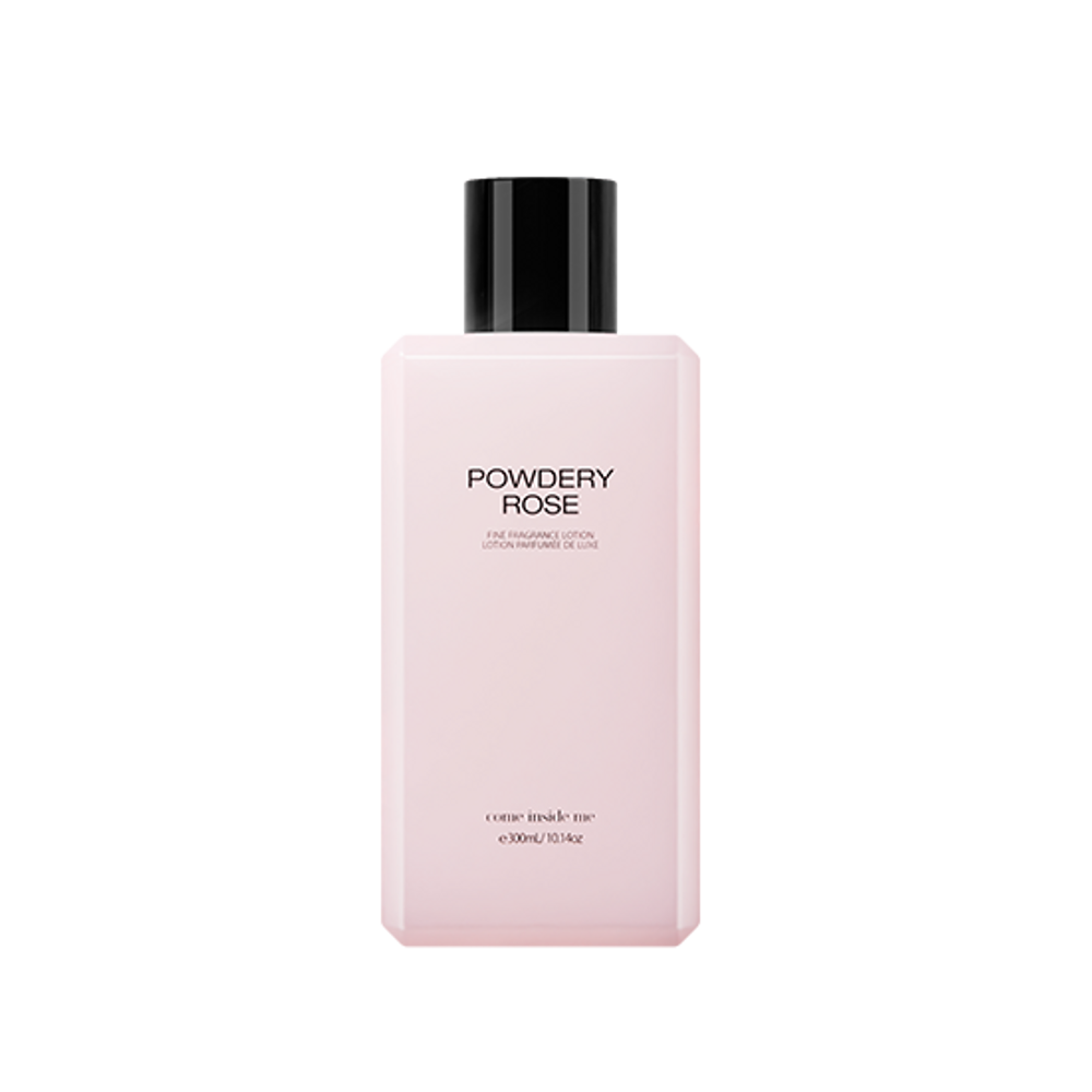 [Come Inside Me] Body Lotion Powdery Rose 300ml_Body Perfume, Floral, Rose, Jasmine, Moisturizing, Vanilla_made in Korea