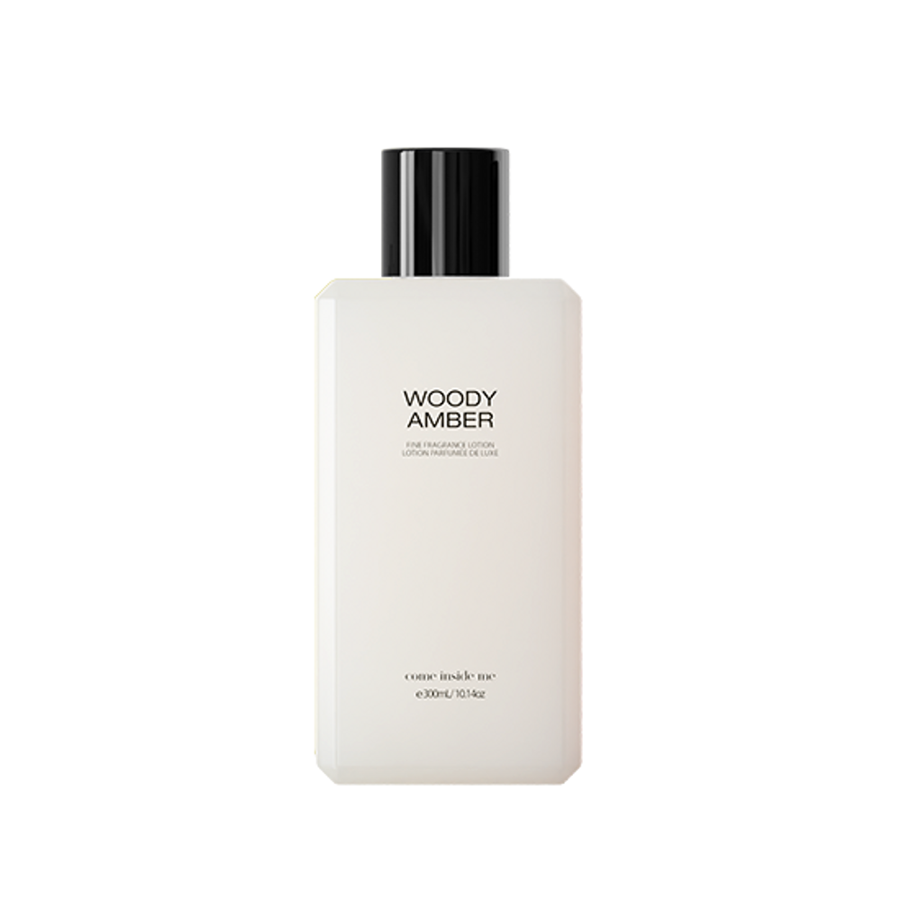 [Come Inside Me] Body Lotion Woody Amber 300ml_Body Perfume, Sensual, Hydration, Woody Fragrance, Vanilla_made in Korea