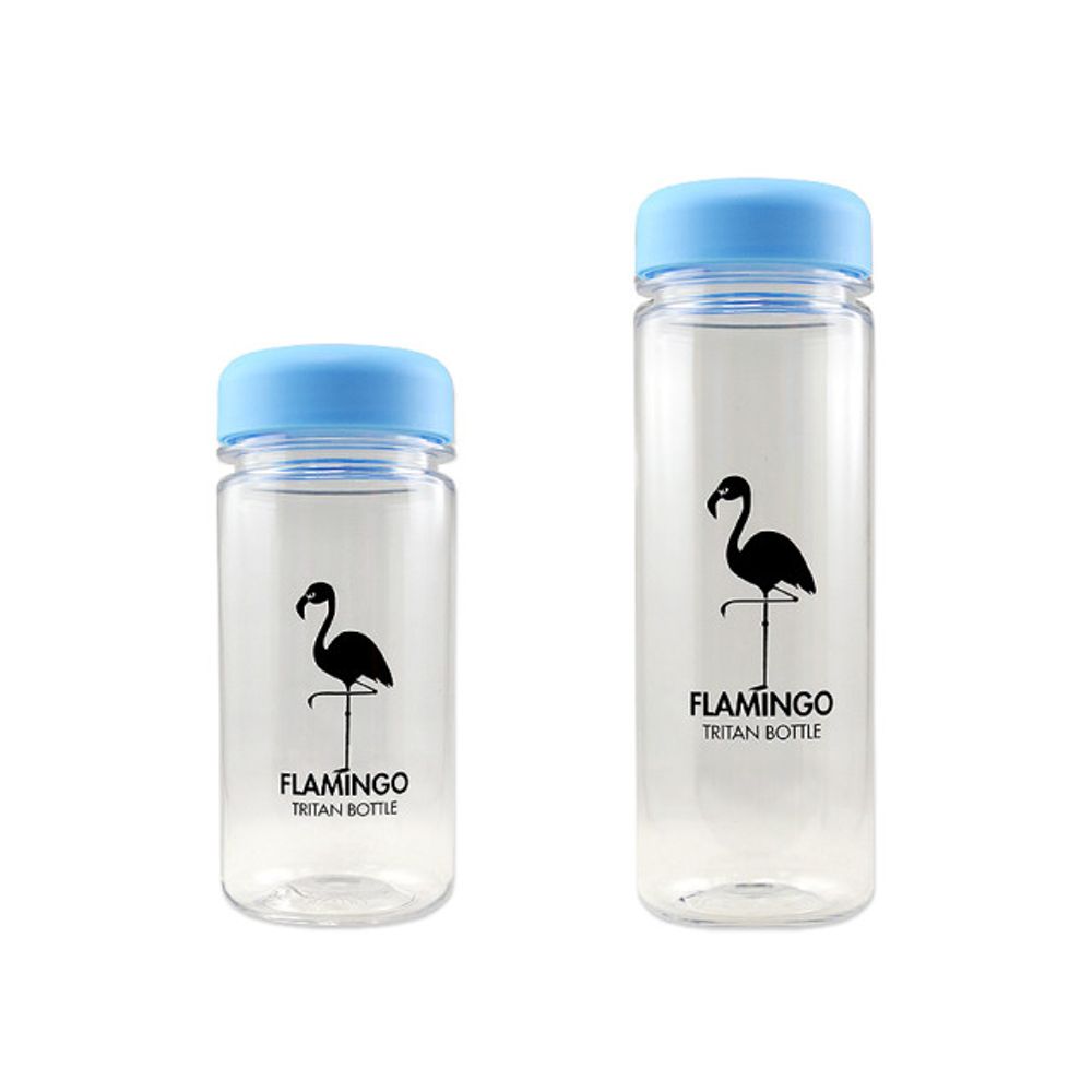 [BeVenuto] Flamingo Tritan Bottle 350ml Blue _ BPA Free Water Bottle, For Fitness, Gym and Outdoor Sports, Made in Korea
