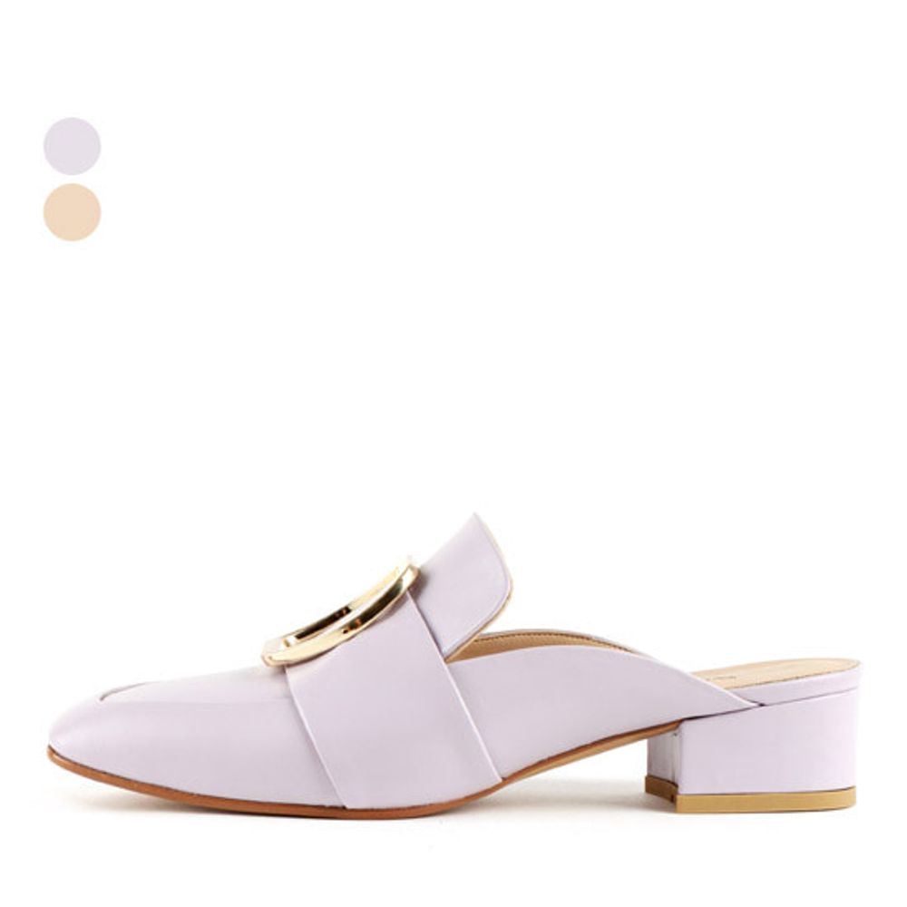[KUHEE] BLoafers_9057K 3.5cm_ BLoafers for women with Comfort, Flat shoes, Women's Sandals, Fashion Bloafer, Slippers, Handmade, Cowhide _ Made in Korea