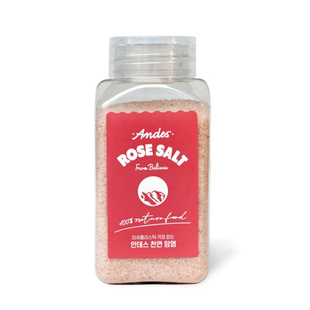 [MASISO] 100% the Andes Mountains ROSE SALT 250g