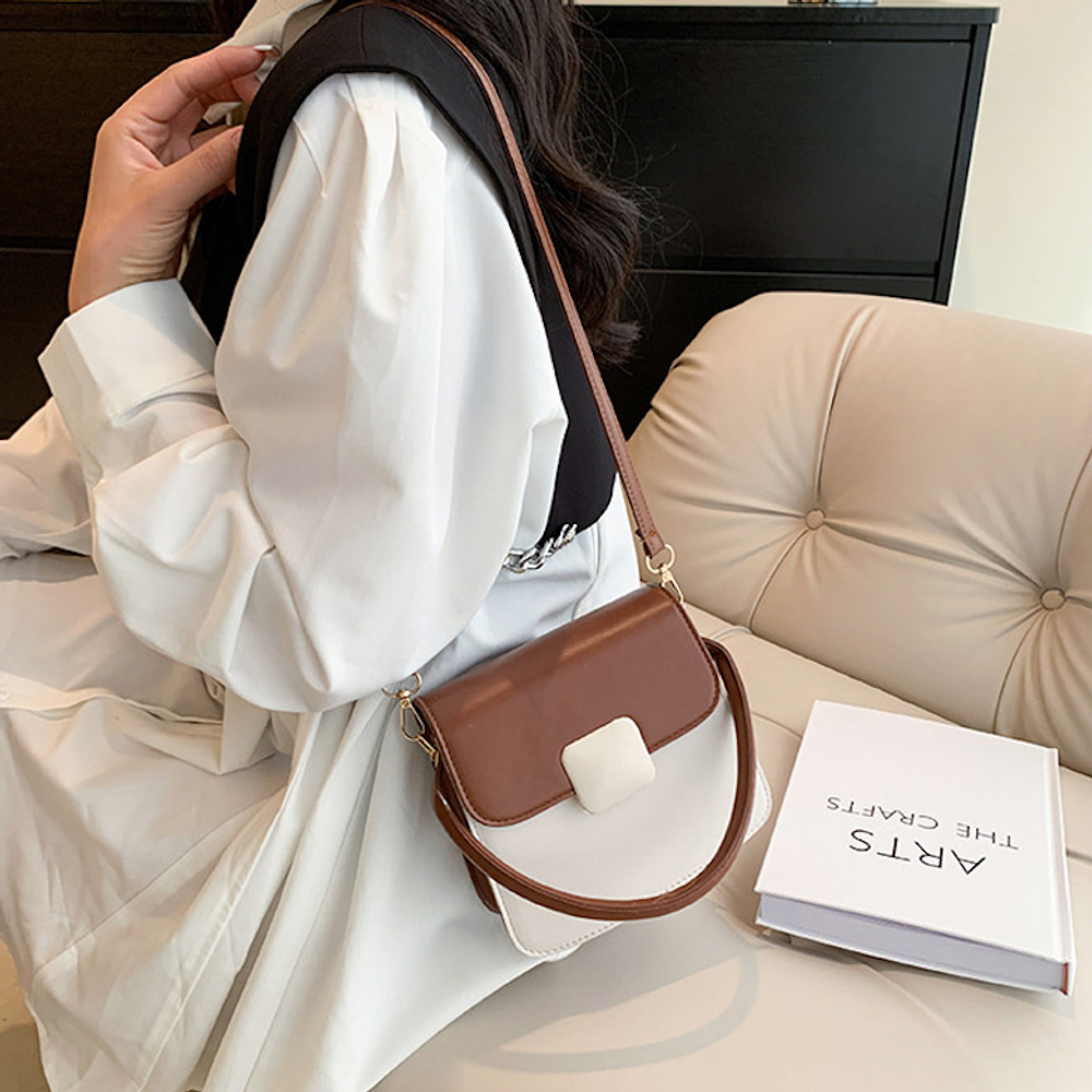 [GIRLS GOOB] Women's Double Square Mini Cross Bag, Shoulder Bag, Tote Bag China OEM