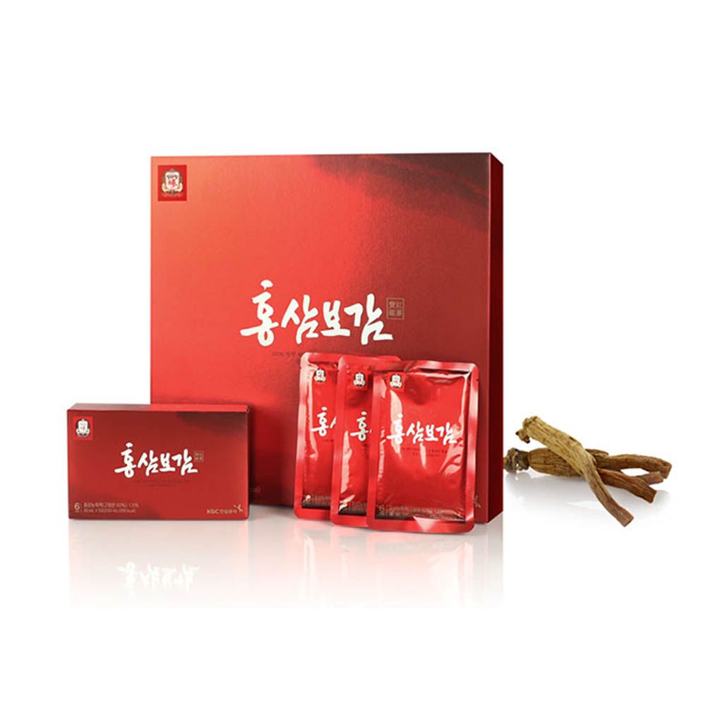 Jung Kwan Jang Red Ginseng BOGAM 50ml x 30 packets, 6-year-old red ginseng, jujube, goji berry - Made in KOREA