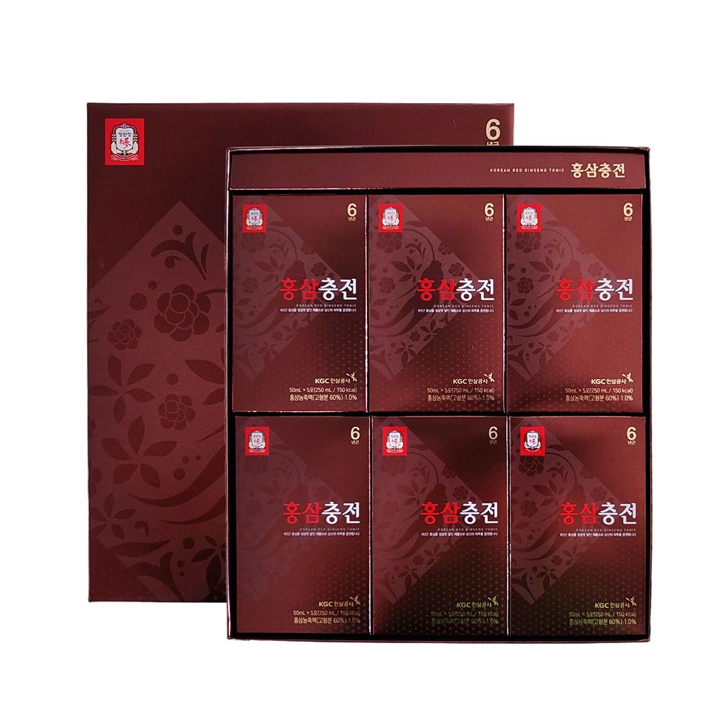 Jung Kwan Jang Red Ginseng Filling 50mlx30 packets, 6-year-old red ginseng, spatula concentrate, jujube, licorice, ginger - Made in KOREA