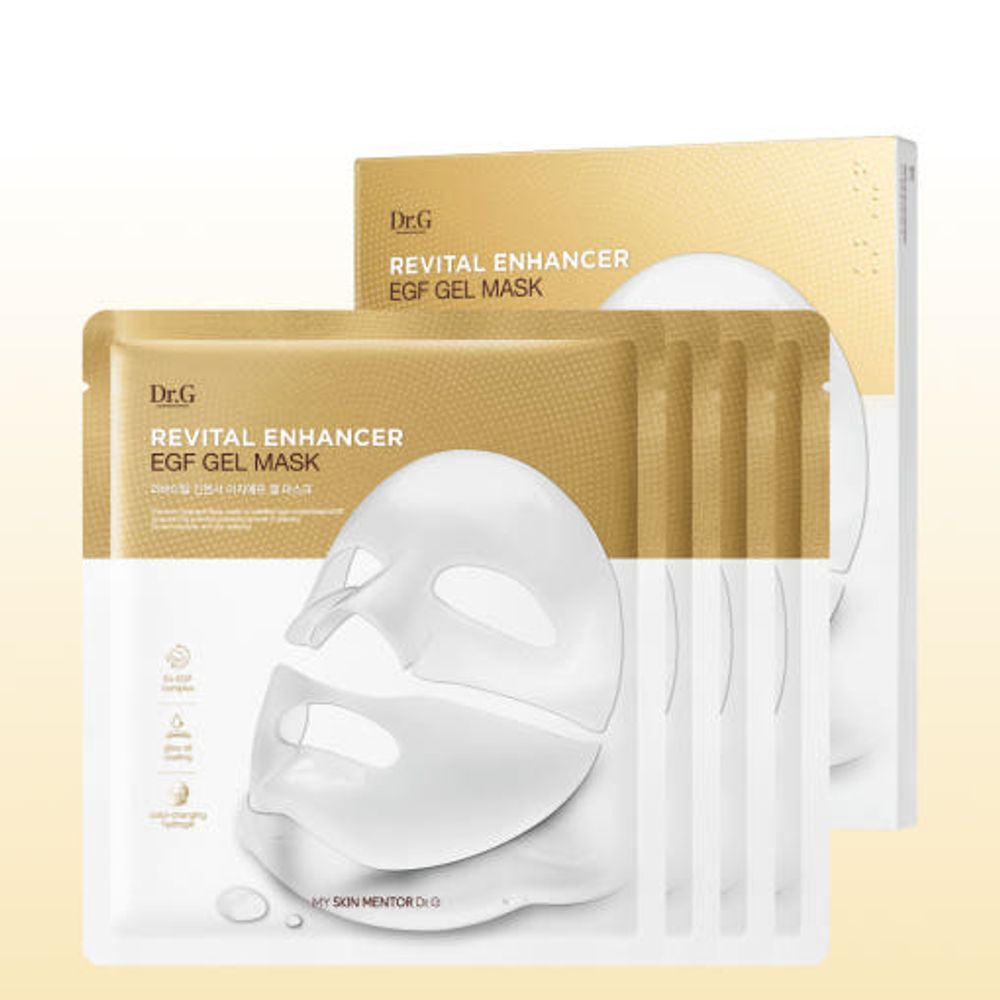 Dr.G Revital Enhancer EGF Glow Gel Mask 4Sheets