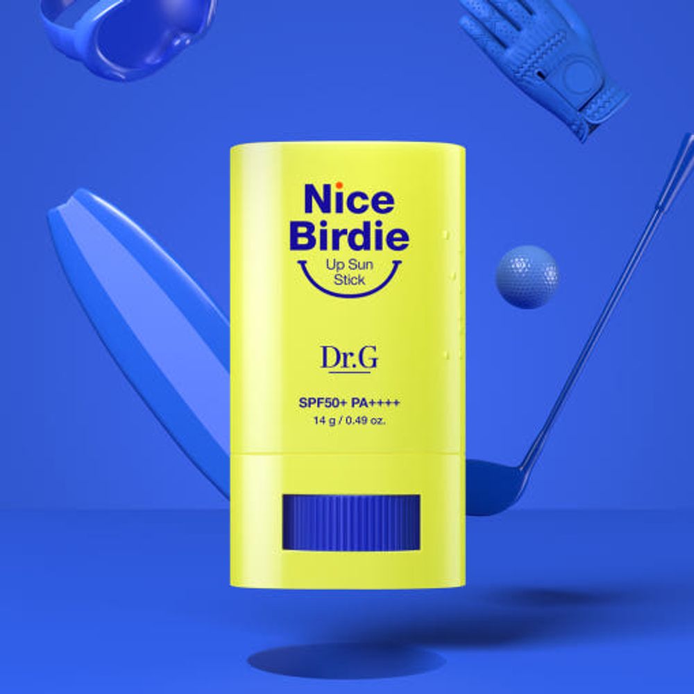 Dr.G Nice Birdie Up Sun Stick 14g, UV Protection, Strong Proof Sun Stick, Waterproof Effect, Sebum Control Complex, Outdoor Activities, Golf -  Made in Korea