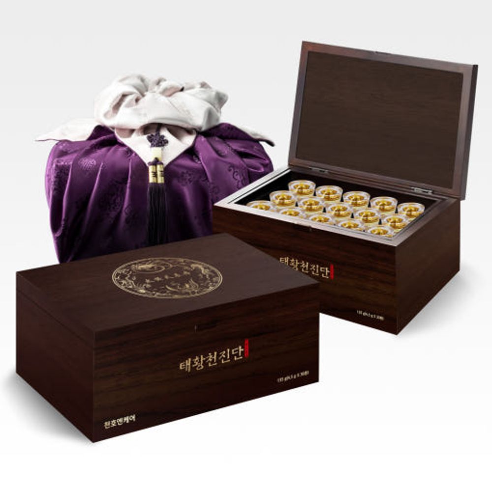 ChunhoNcare Premium Korean Cheonsam Red Ginseng & New Zealand Deer Antler Vitality Pills | With Agarwood, Black Maca, Royal Jelly, Manuka & Acacia Honey | 4.5g x 30EA _ Made in KOREA