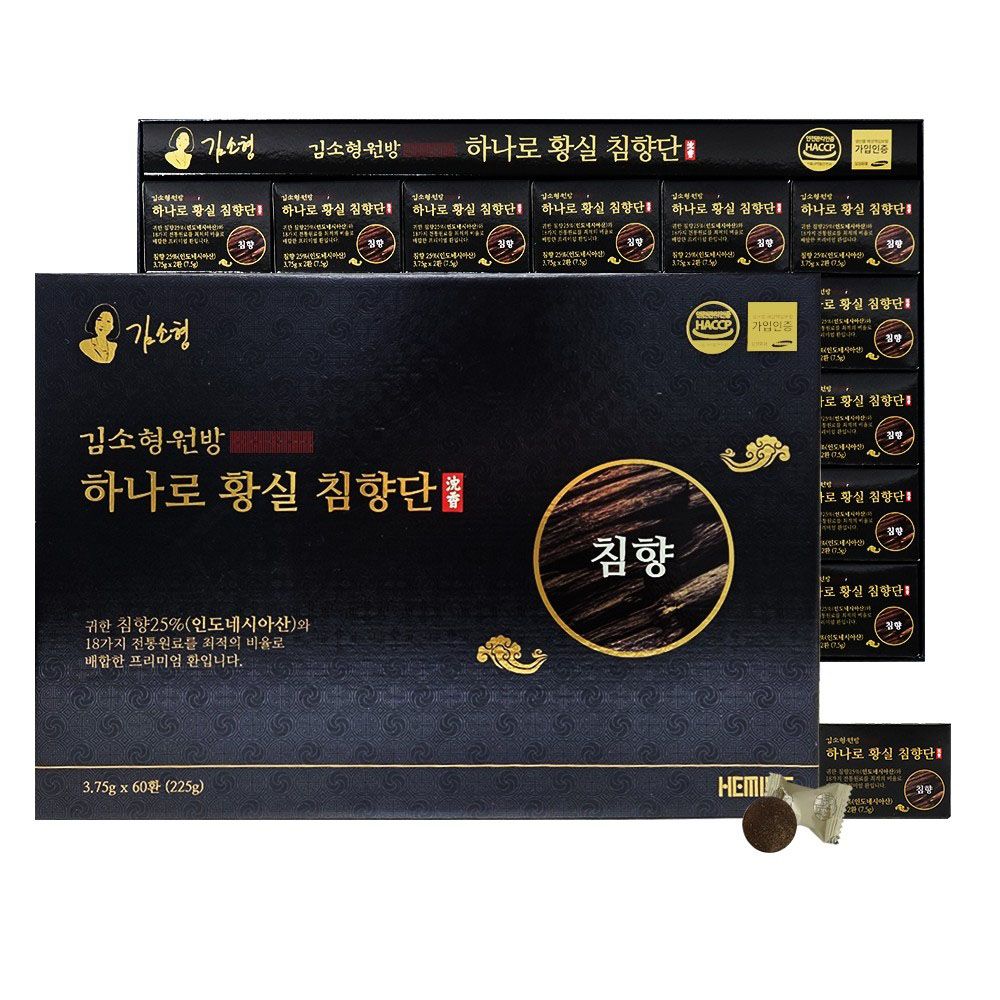 Kim Sohyeong Premium Hanaro Hwangsil Adlerholz Kräuter-Kugeln 60 Stück _ Hergestellt in Korea