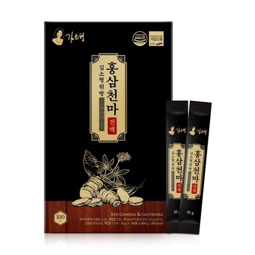 Kim Sohyeong’s RED GINSENG & GASTRODIA Liquid Stick 10gx100ea - Made in Korea