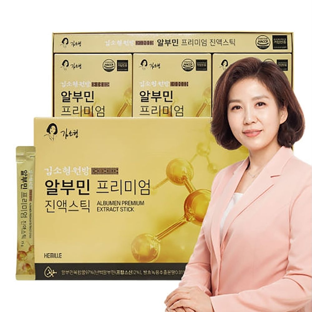 KIMSOHYEONG Wonbang Albumin Premium Liquid Stick 15g x 30 Packs High Protein Recovery Supplement _ Made in Korea