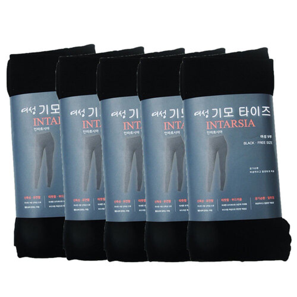 [Gienmall] Women's Fleece Leggings 3Pairs-Thermal Warm Winter Tights-Made in Korea