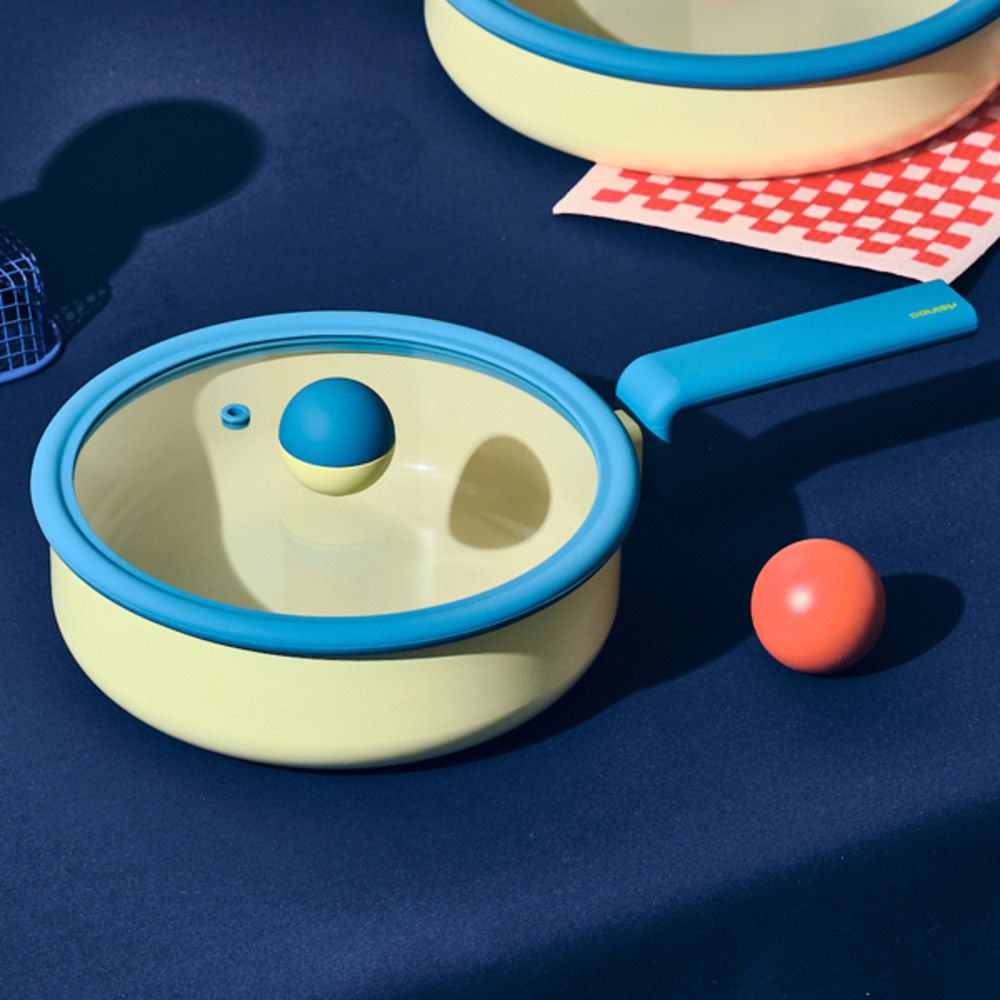 [NEOFLAM] Aluminum Cookware Danish 20cm Multi Pan-Full Induction ceramic-Made in Korea