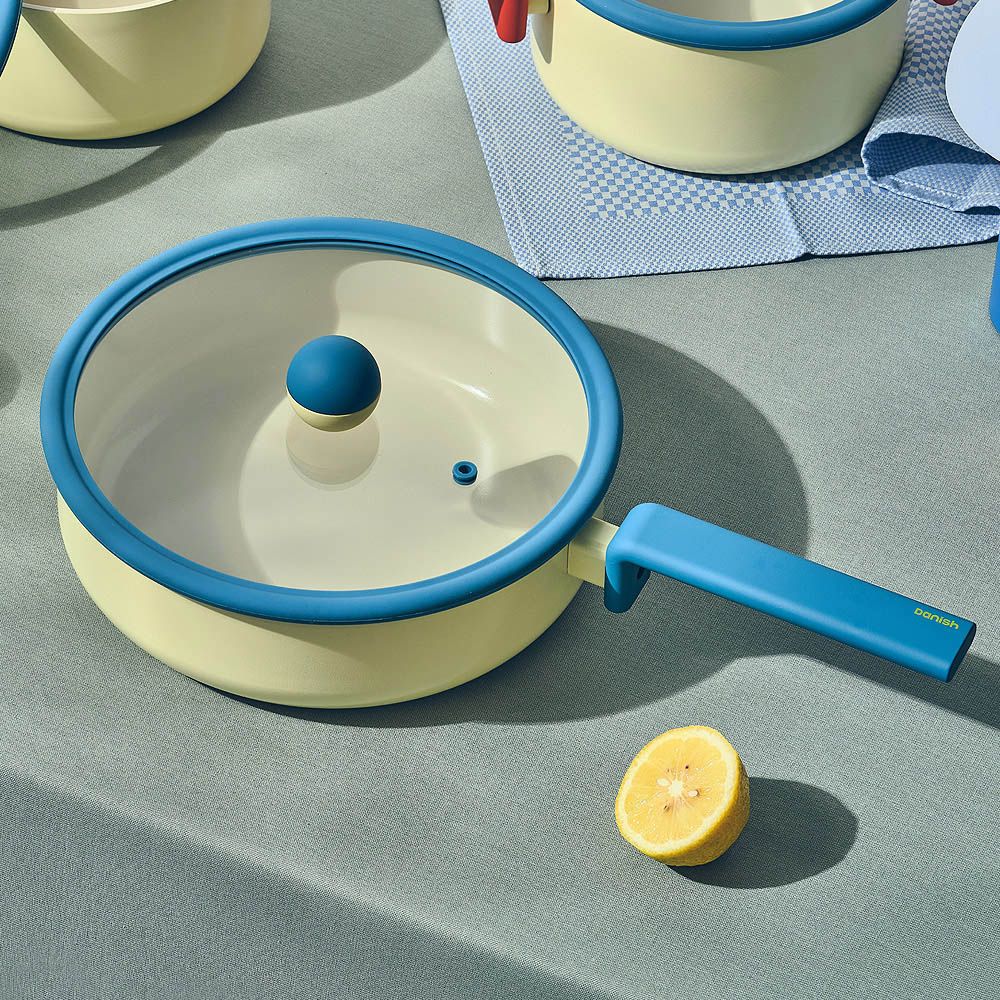 [NEOFLAM] Aluminum Cookware Danish 24cm Multi Pan-Full Induction ceramic-Made in Korea