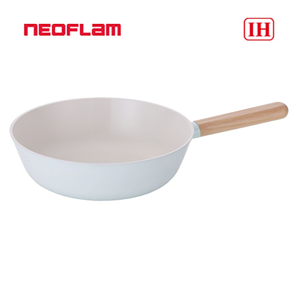 [NEOFLAM] Brote Cookware 28cm Wok-Full Induction Gas Eletric ceramic-Made in Korea