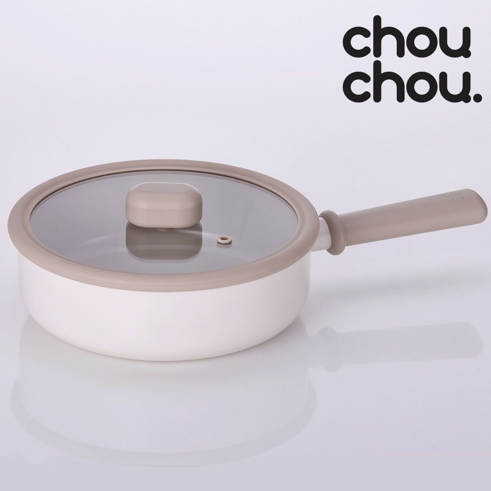 NEOFLAM Chouchou IH Full Induction Multi Pan 24cm – Premium Ceramic Cookware with Cute Design & Full Induction Performance _ Made in Korea