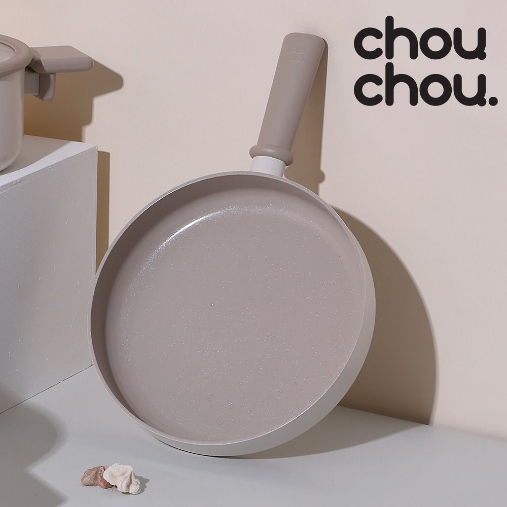 NEOFLAM Chouchou IH Full Induction Frypan 24cm– Premium Ceramic Cookware with Cute Design & Full Induction Performance _ Made in Korea