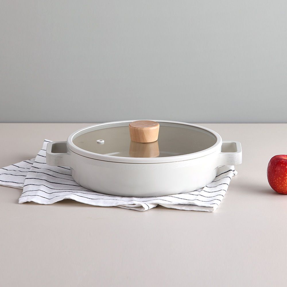 NEOFLAM  FIKA IH 20cm Casserole Pot – Scandinavian-Inspired Emotional Design & Healthy Ceramic Cookware _ Made in Korea