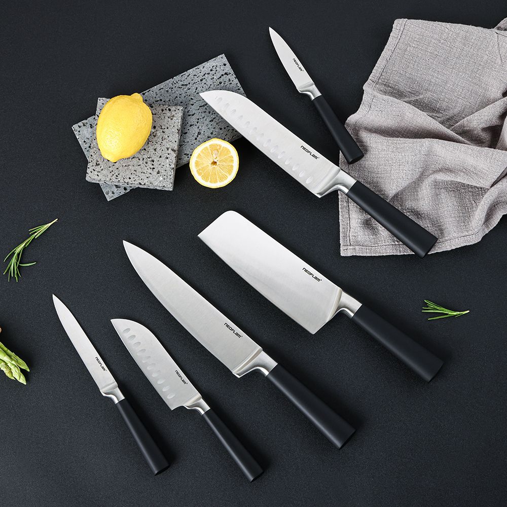 NEOFLAM Dolce 6-Piece Knife Set – A Lightweight, All-in-One Knife Collection for Smooth & Effortless Cooking