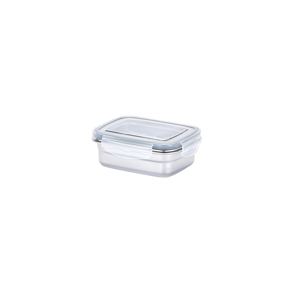 NEOFLAM Q-Stainless 304 Kimchi Storage Container – Airtight Rectangular 400mL
