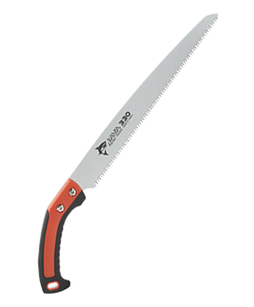 [HWASHIN] JAVA Pruning Straight Saw TK-330, Carbon Tool Steel SK-5, Hard Chrome Plating, 3-Side Grinding of Teeth, Rplaceable Saw Blade - Made in Korea