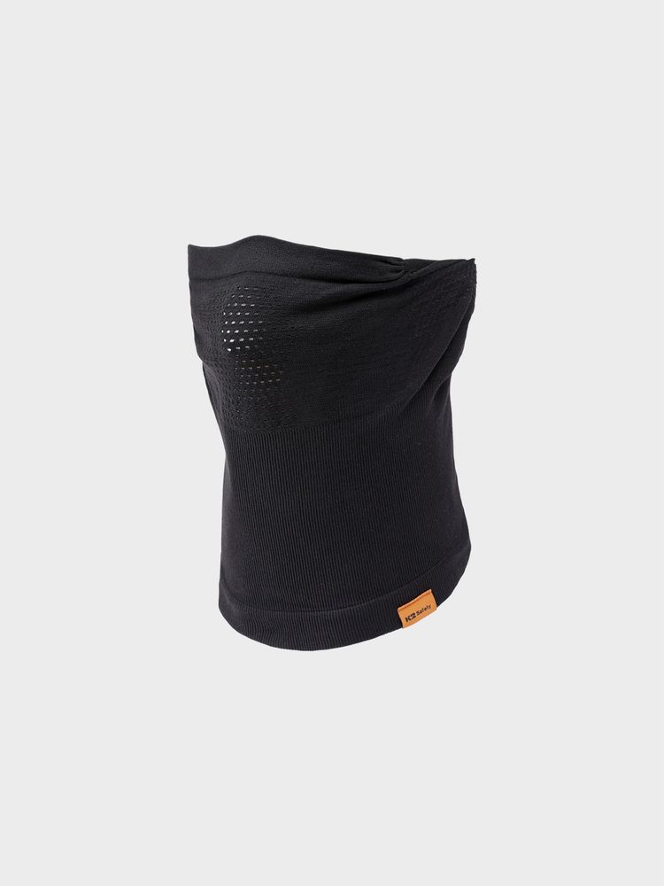 K2 Safety Air-Light Seamless Mask – Breathable & UV Protection (Ivory, Black)