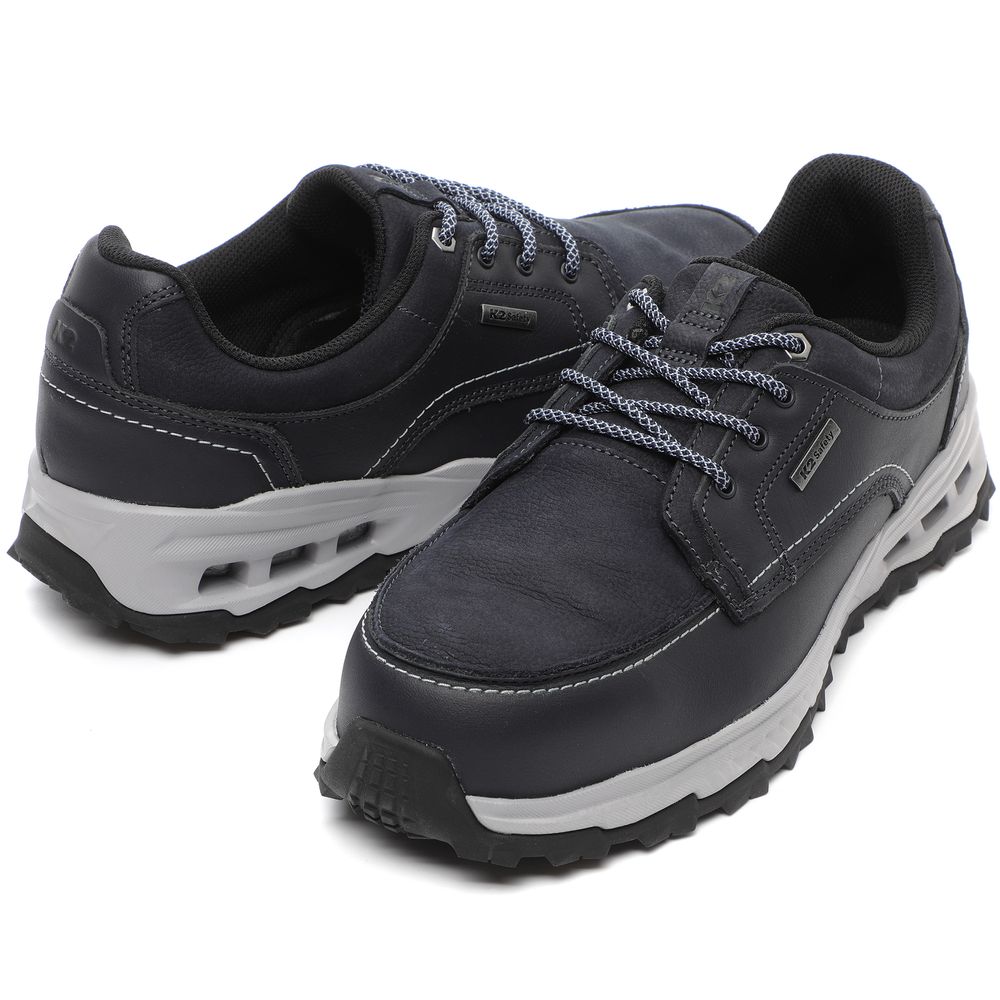 K2 Safety K2-94 (Navy) – Stylish Everyday Safety Shoes with Slip-Resistant Outsole & Cushioned Comfort