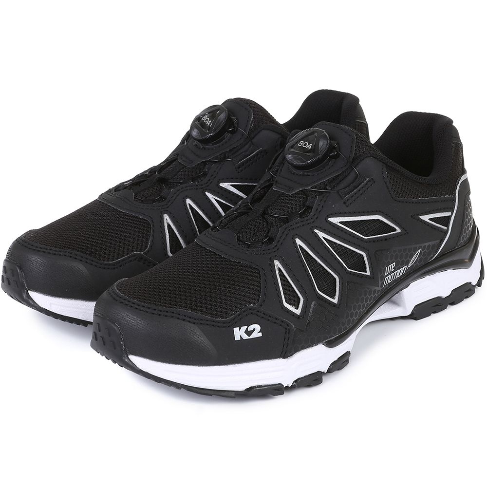 K2 Safety Active (Black) – Breathable, Lightweight, and Precision-Fit Work Shoes Superior Airflow | BOA® Fit System | Phylon Cushioning | Slip-Resistant Grip