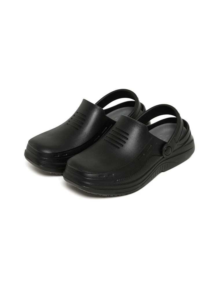 K2 Safety Daily Work Chef Shoes (Black) – All-Day Comfort, Slip-Resistant, Ergonomic Design