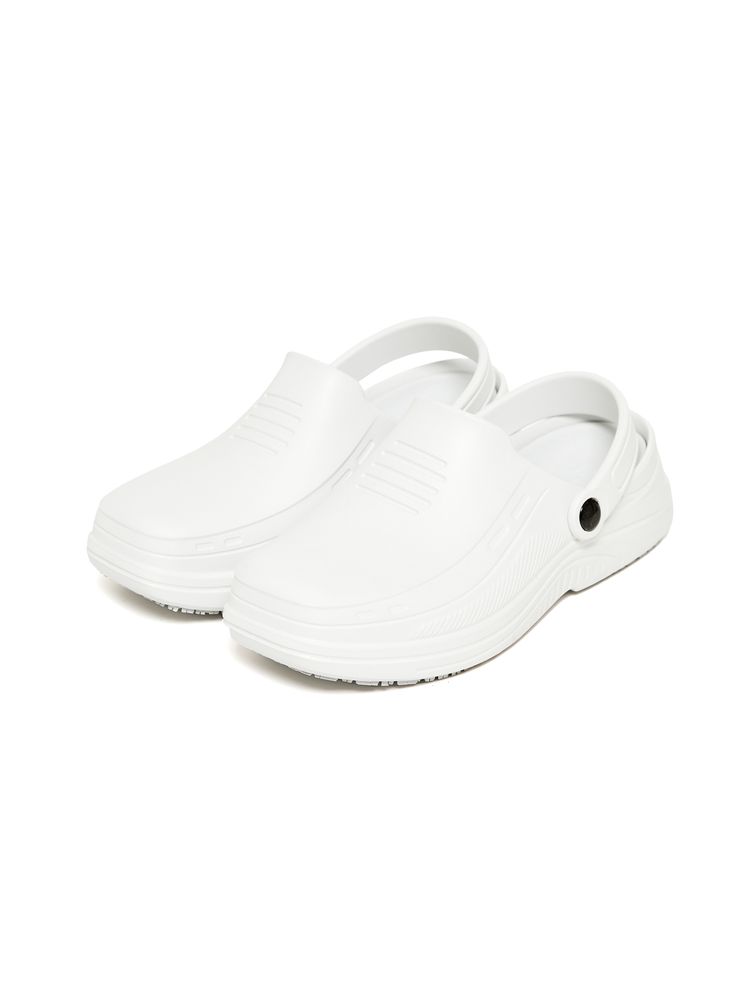 K2 Safety Daily Work Chef Shoes (White) – All-Day Comfort, Slip-Resistant, Ergonomic Design